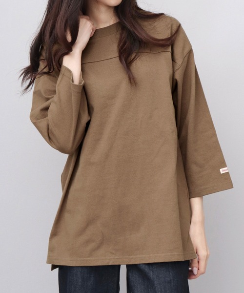 「Goodwear」 7分袖Tシャツ L ブルー メンズ_画像9