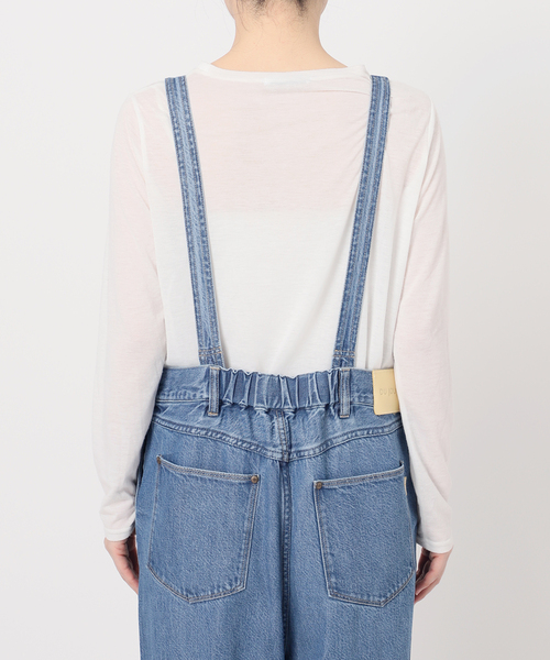★美品★B.C STOCKブルー オーバーオール　サロペット B.C STOCK（ベーセーストック） サロペット オーバーオール 「追加3