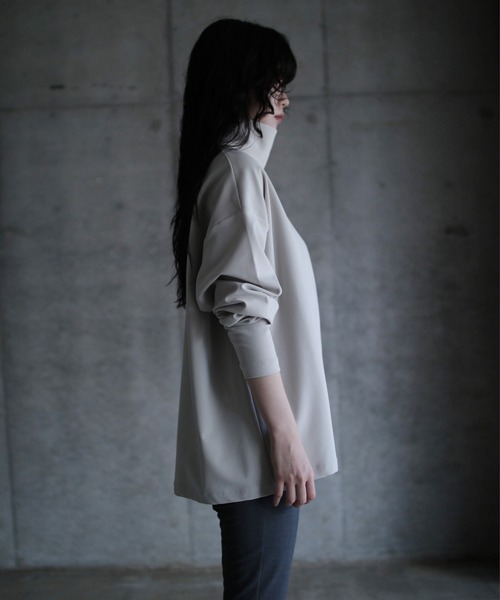 「G.V.G.V.」 長袖カットソー ONE SIZE ブラック レディース_画像6