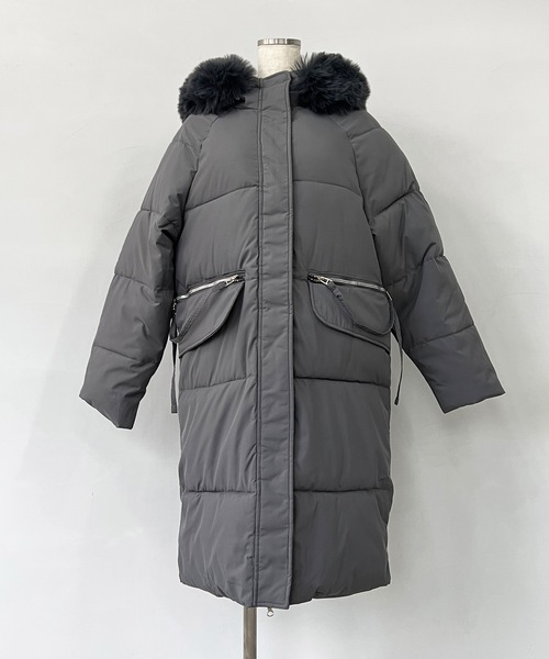 「c.u.l」 コート X-LARGE ブラック レディース_画像8