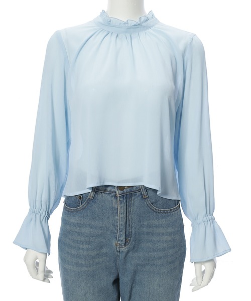 「fifth」 長袖ブラウス M ベージュ レディース_画像3