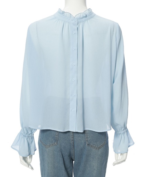 「fifth」 長袖ブラウス M ベージュ レディース_画像8