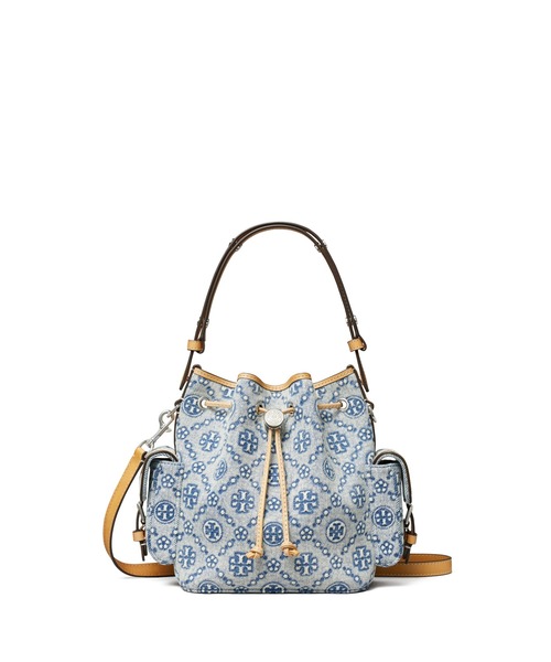 トリーバーチ　Tモノグラム　バケットバッグ TORY BURCH（トリーバーチ） ショルダーバッグ バッグ Tモノグラム