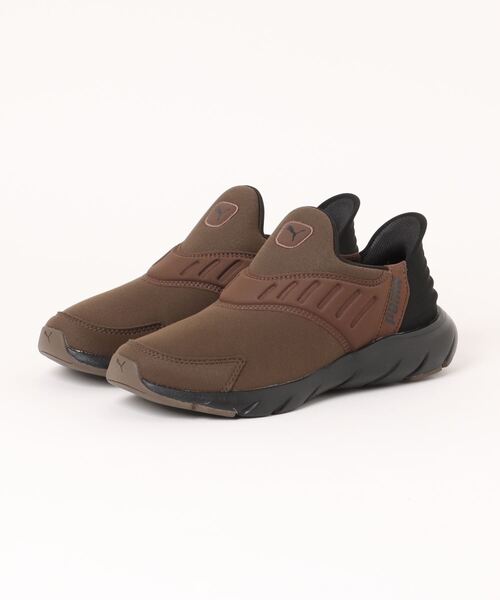 「PUMA」 スリッポン 24.5cm ブラック系その他 メンズ_画像2
