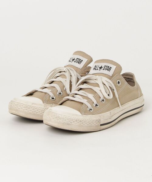 CONVERSE（コンバース） ローカットスニーカー 23.5cm ベージュ メンズ 