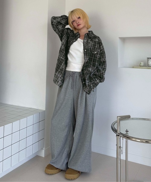パンツ 星スタッズサーマルカーブパンツ メンズ レディース : ZOZOTOWN