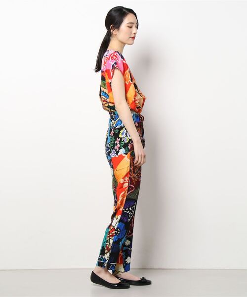「Desigual」 オールインワン X-LARGE オレンジ レディース_画像2