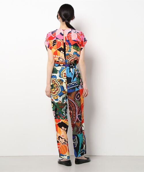 「Desigual」 オールインワン X-LARGE オレンジ レディース_画像3