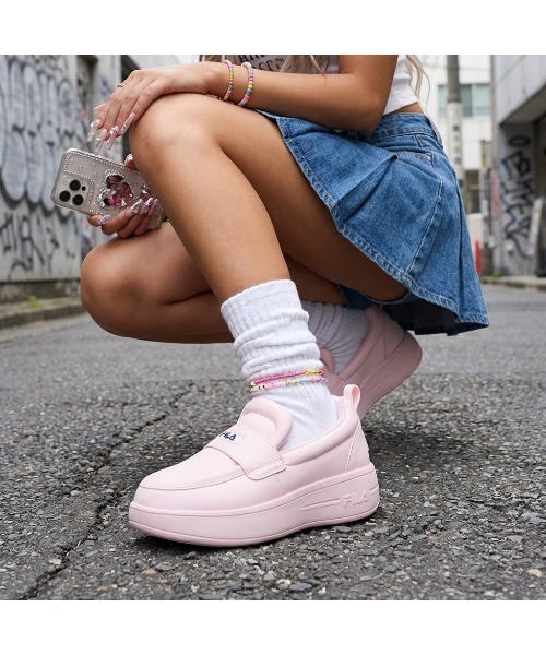 FILA（フィラ） スニーカー SUPER BUBBLE LOAFER レディース メンズ