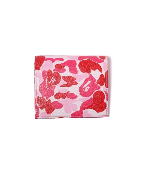 アベイシングエイプ　A BATHING APE ピンク　財布　折りたたみ財布 A BATHING APE（アベイシングエイプ） 財布 FREE ピンク メンズ
