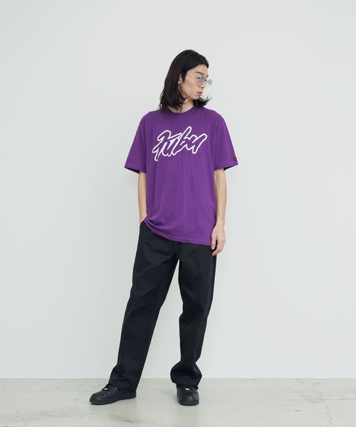 「FUBU」 半袖Tシャツ MEDIUM グリーン メンズ_画像4