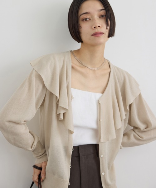 SALON adam et rope'（サロン アダム エ ロペ） カーディガン 「WEB