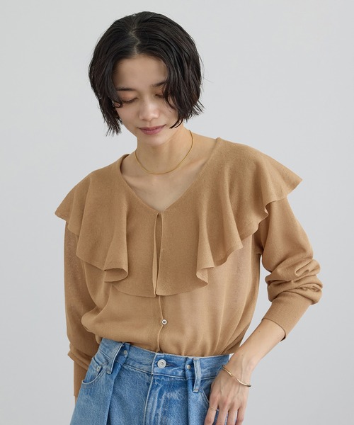 SALON adam et rope'（サロン アダム エ ロペ） カーディガン 「WEB