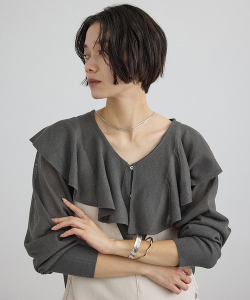 SALON adam et rope'（サロン アダム エ ロペ） カーディガン 「WEB