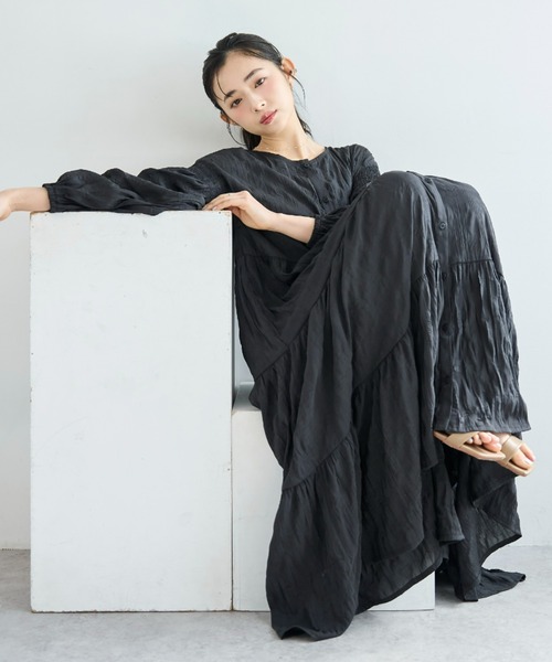 t*o様 新品　mil 3WAY ティアード ワンピース ワッシャー　XS ミル t*o様 新品 mil 3WAY ティアード ワンピース ワッシャー XS ミル t*o様