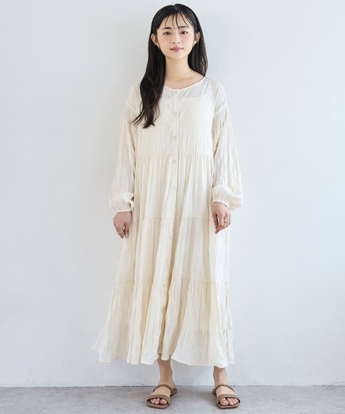 t*o様 新品　mil 3WAY ティアード ワンピース ワッシャー　XS ミル mil（ミル） ワンピース 夏 3WAY ティアード ワンピース / ワッシャー
