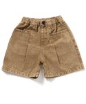 ハーフパンツ パンツ 短パン カラーデニムハー...の詳細画像1
