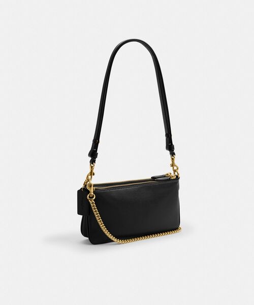 COACHブラックレザー ボディバッグ ゴールドジッパー COACH（コーチ） ショルダーバッグ バッグ オードリー クロスボディ