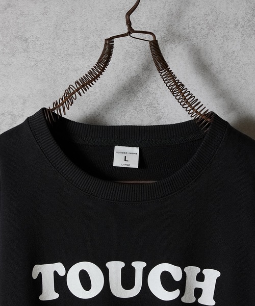 「NUMBER (N)INE」 スウェットカットソー X-LARGE トップグレー メンズの画像