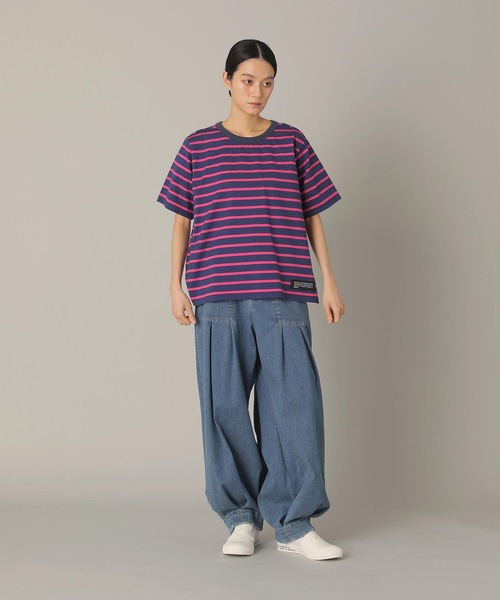 「ZUCCa」 半袖カットソー M size ピンク レディース_画像4