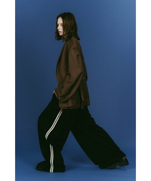 パンツ zip-up track pants(unisex) レディース メンズ