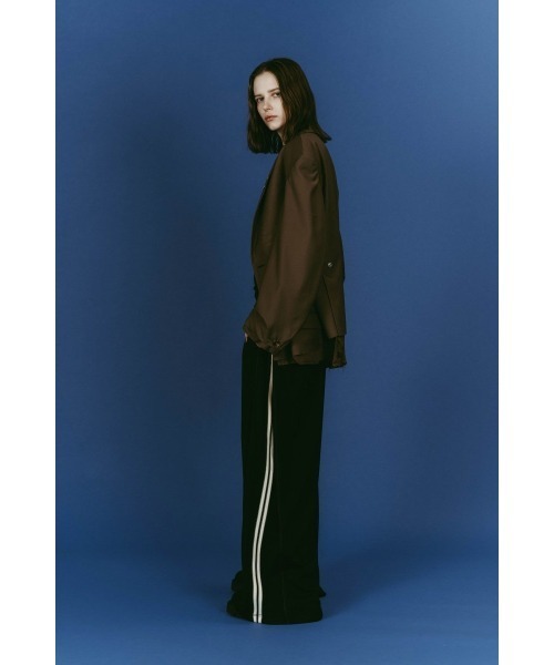 パンツ zip-up track pants(unisex) レディース メンズ