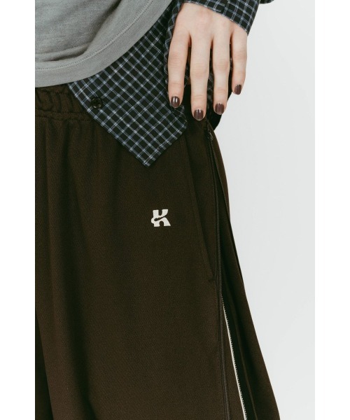 パンツ zip-up track pants(unisex) レディース メンズ