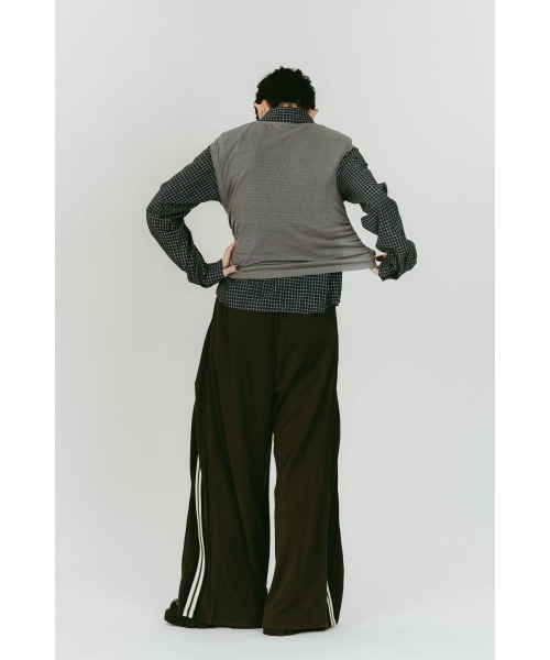 パンツ zip-up track pants(unisex) レディース メンズ