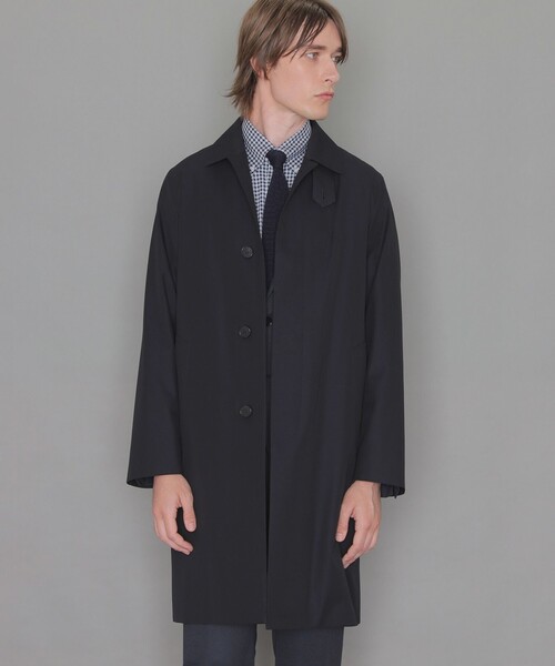 Mackintosh ステンカラーコート ネイビー サイズ38 MACKINTOSH LONDON（マッキントッシュ ロンドン） ステンカラーコート