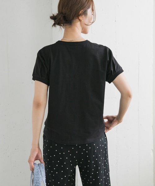 「URBAN RESEARCH DOORS」 半袖Tシャツ MEDIUM レッド系その他 レディース_画像6