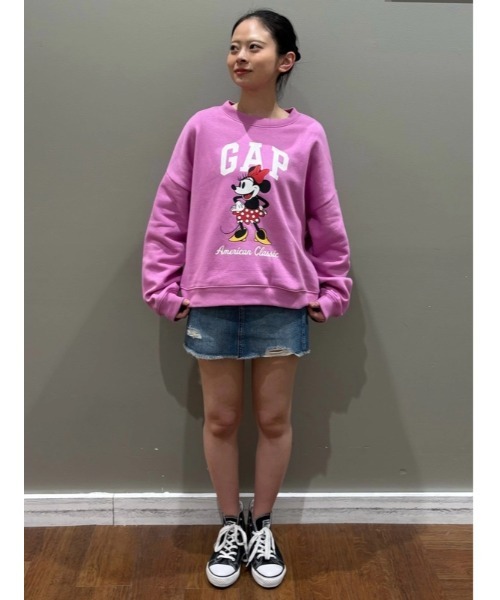 GAP（ギャップ） トレーナー スウェット × ディズニー ミニーマウス