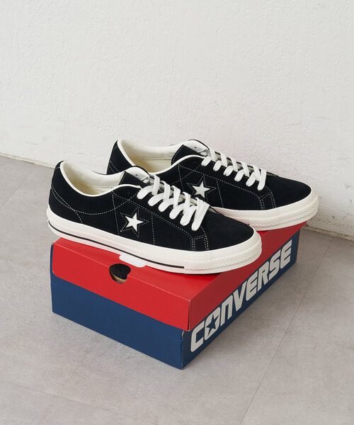 「CONVERSE」 ローカットスニーカー 29 ブラック メンズの画像