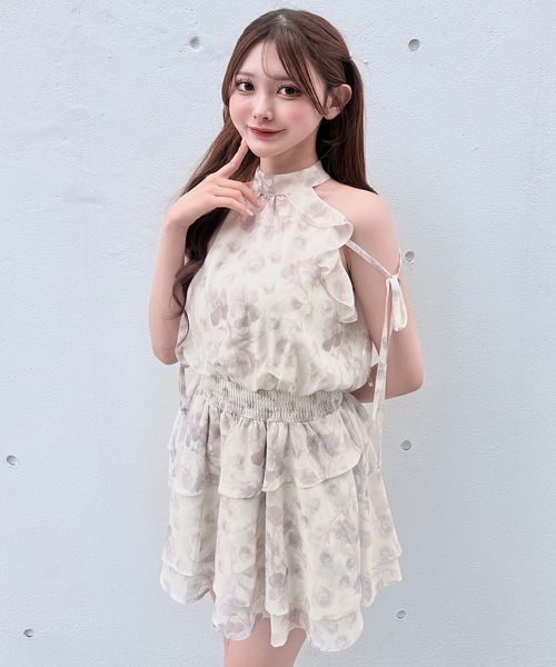 NOMAE（ノーマエ） ワンピース アメスリフリルミニワンピース