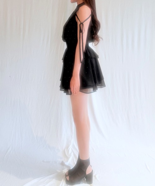 NOMAE（ノーマエ） ワンピース アメスリフリルミニワンピース