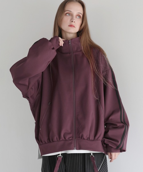 LILL（リル） ジャージブルゾン M ワイン メンズ : ZOZOTOWN Yahoo!店 