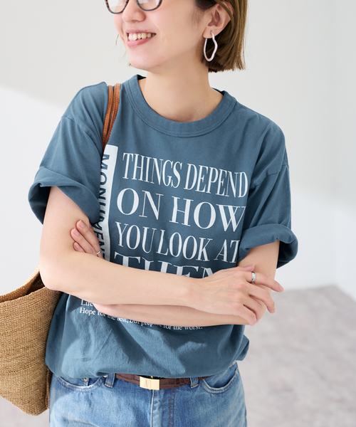 tシャツ 「WEB限定 / 追加」PRINT TEE レディースの画像