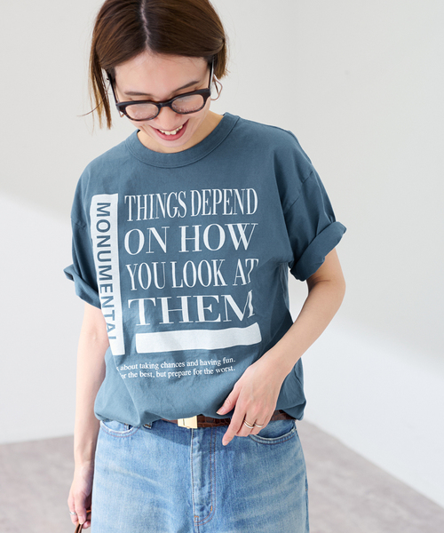 tシャツ 「WEB限定 / 追加」PRINT TEE レディースの画像