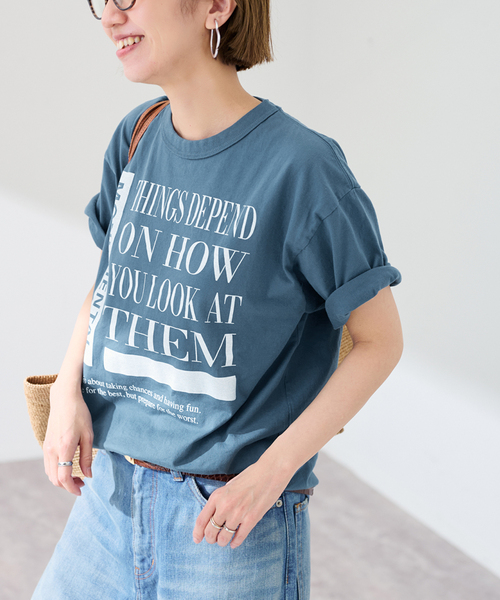 tシャツ 「WEB限定 / 追加」PRINT TEE レディースの画像