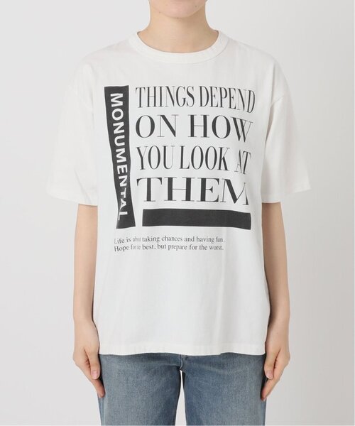 tシャツ 「WEB限定 / 追加」PRINT TEE レディースの画像