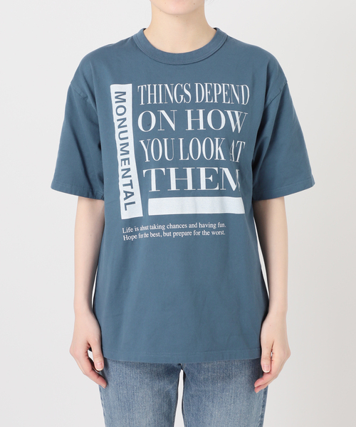 tシャツ 「WEB限定 / 追加」PRINT TEE レディースの画像
