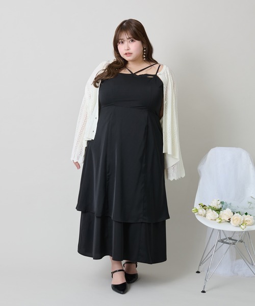 「Louiosy」 キャミソールワンピース X-LARGE オフホワイト レディース_画像7