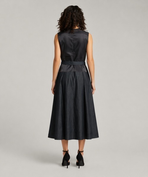 ワンピース Long Blazer Dress/テーラードベストロングワンピースの画像