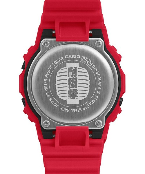 G-SHOCK gショック 腕時計 メンズ 赤提灯 / DW-5600AKA-4JR レディース