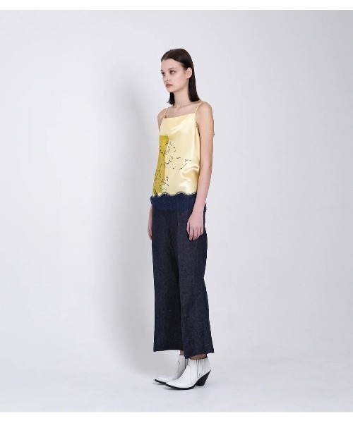 ワイドパンツ パンツ EASY PANTS レディースの画像