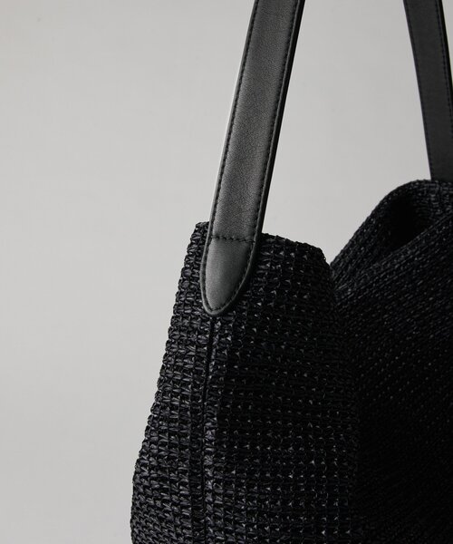 【新品未使用】russet ラシットブラック ハンドバッグ　ワンショルダー牛革 russet（ラシット） ソフトレザーワンショルダーバッグ(CE-1506