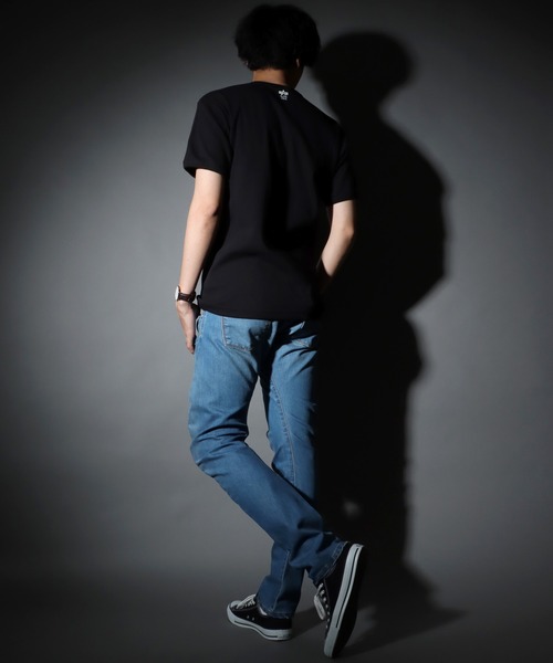 「EDWIN」 デニムパンツ 34inch ダークインディゴブルー メンズ_画像5