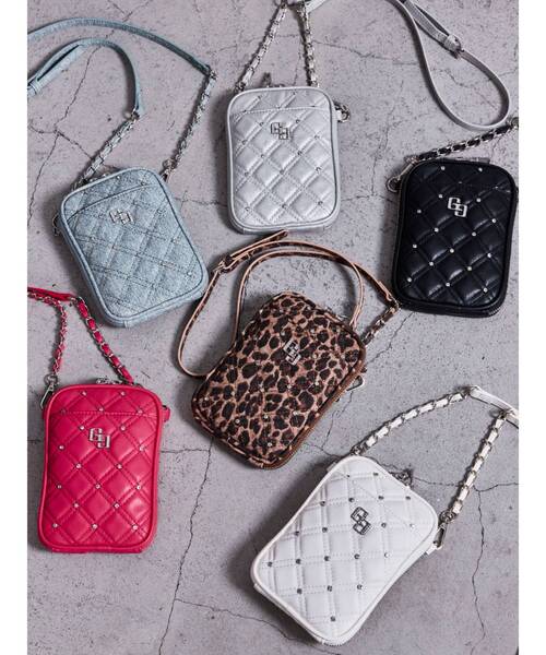 GYDA（ジェイダ） ショルダーバッグ バッグ GG bijou quilting ミニ