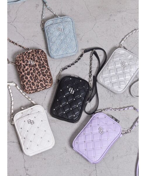 GYDA（ジェイダ） ショルダーバッグ バッグ ミニ GG bijou quilting