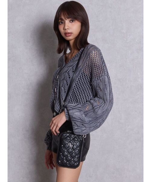 GYDA（ジェイダ） ショルダーバッグ バッグ ミニ GG bijou quilting