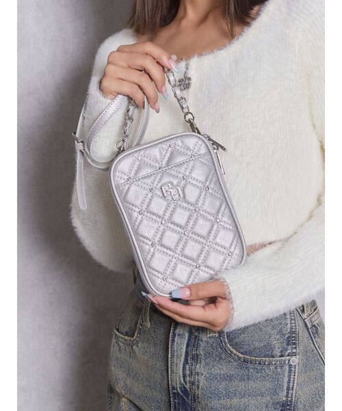 GYDA（ジェイダ） ショルダーバッグ バッグ ミニ GG bijou quilting